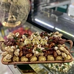 Bronz Tepsi Nişan Çikolatası