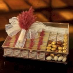 Cam sandık kutuda Kız isteme Çikolatası